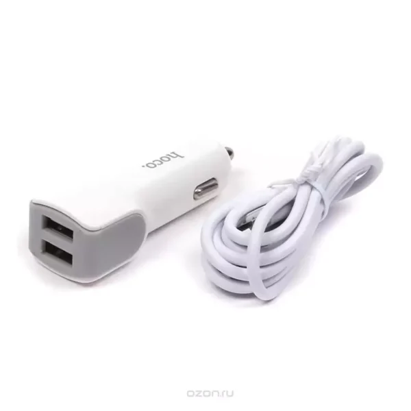 غیرفعال شارژر فندکی هوکو مدل Z23 رنگ سفید کدK21743