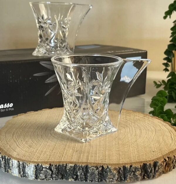 فنجان دسته پر سیلیکا مدل پیکاسو چای خوری کد k21224