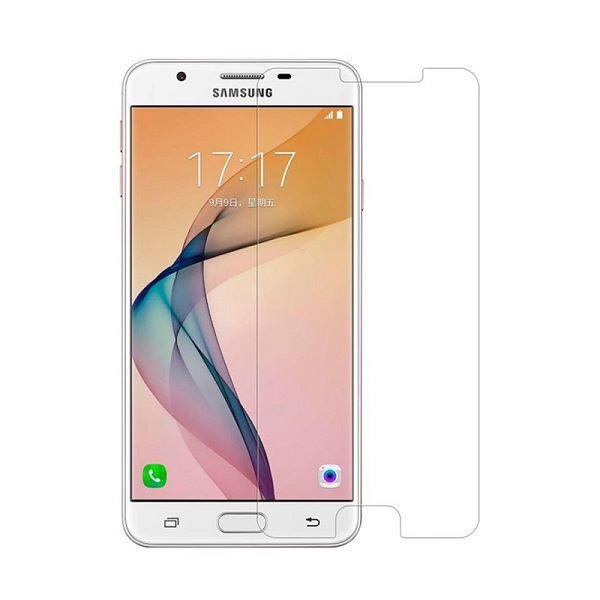 گلس جی 5 پریم بی رنگ و شفاف سامسونگ J5 prime یا j5 پریم محافظ صفحه نمایش شیشه ای Glass Screen Protector samsung J5 primeکد k21213