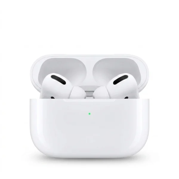 هدفون بلوتوثی اپل مدل AirPods Pro 2nd Generation با نویز کنسلینگ فعال (ANC)، نویز کنسلینگ میکروفون (ENC)، درگاه شارژ USB Type-C، با قابلیت شارژ بی‌سیم، دارای میکروفون دوگانه از نوع Beamforming، مقاومت در برابر رطوبت و عرق کدk23141