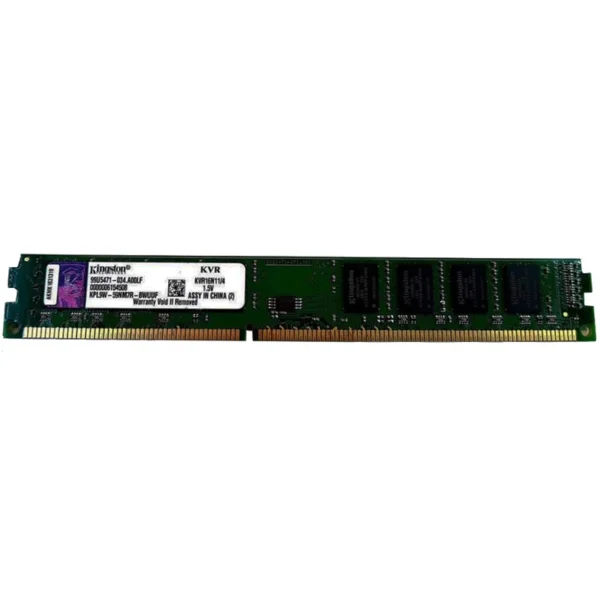رم دسکتاپ DDR3 تک کاناله 1600 مگاهرتز CL11 کینگستون مدل KVR16N11/4 PC3-12800 ظرفیت 4 گیگابایت کدk22926