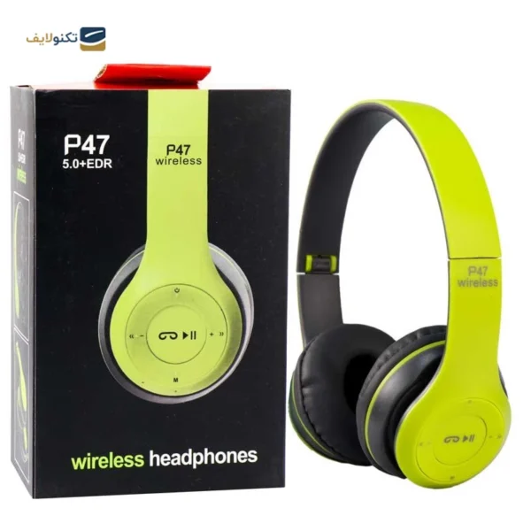 هدفون بلوتوثی مدل P47کدk23333